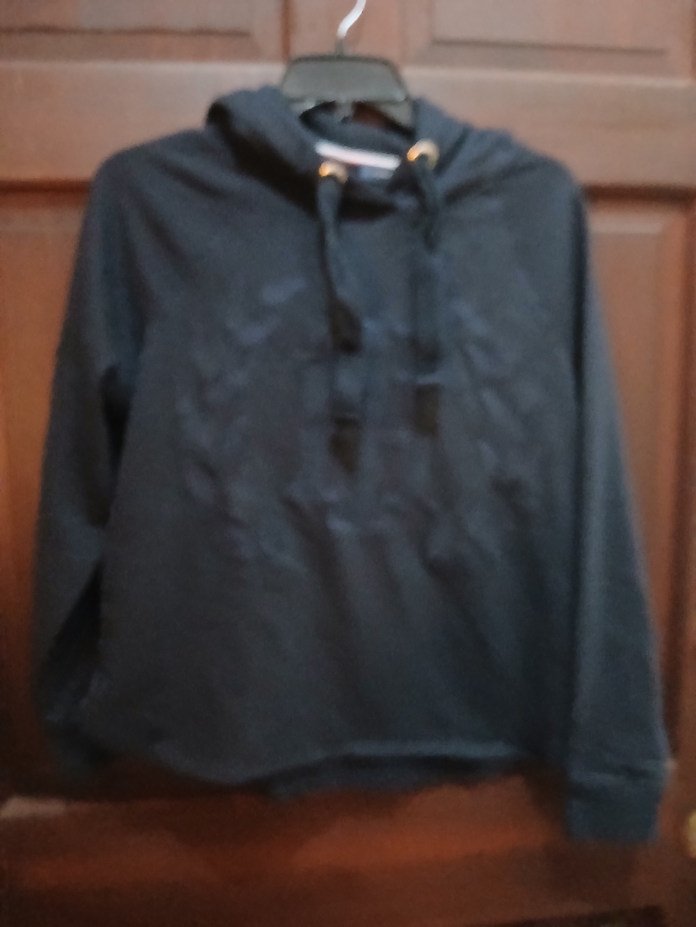 Women's Tommy Hilfiger Hooded  Sweatshirt Size S Embossed Logo On Front